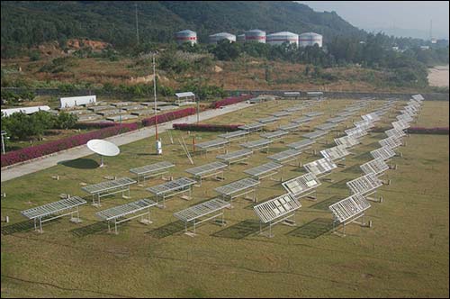 圖2海洋大氣暴曬試驗場